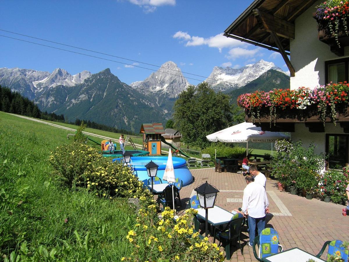 Hostal Berg-Panorama-Hof Sturmgut Hinterstoder Exterior foto